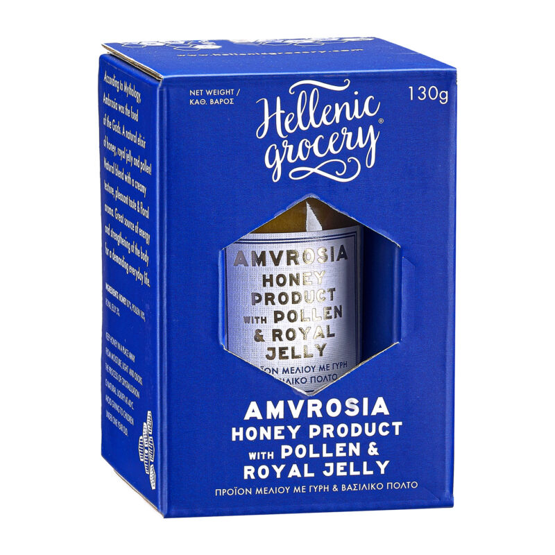 Amvrosia honey product with pollen & royal jelly