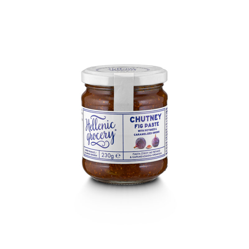 Chutney fig paste with petimezi & caramelized onions, 230gr